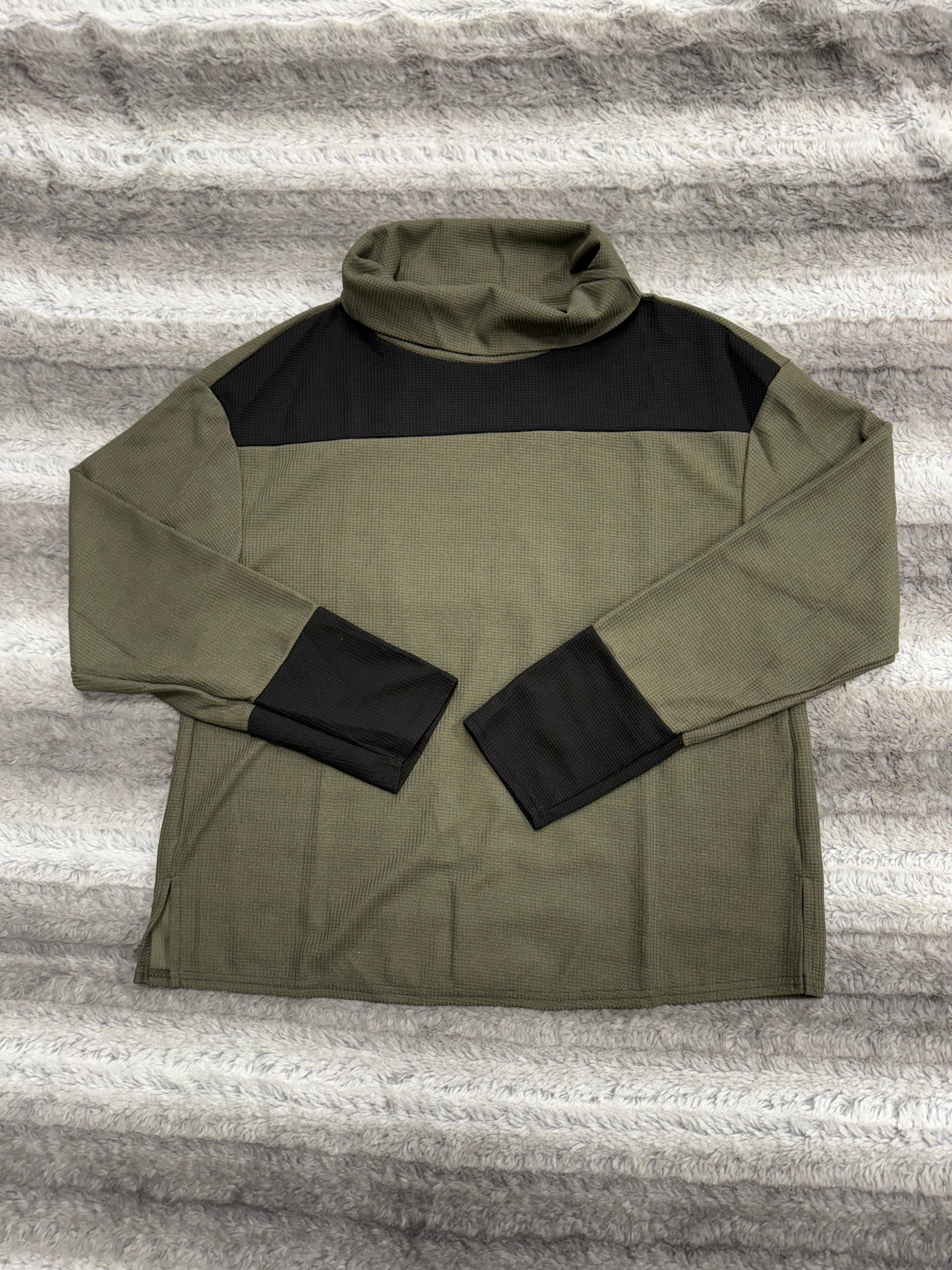 Green & Black long sleeve