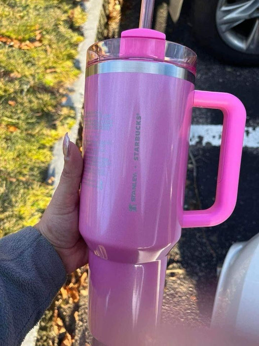 S cup pink Starbucks