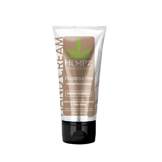 Hempz fragrance free hand cream