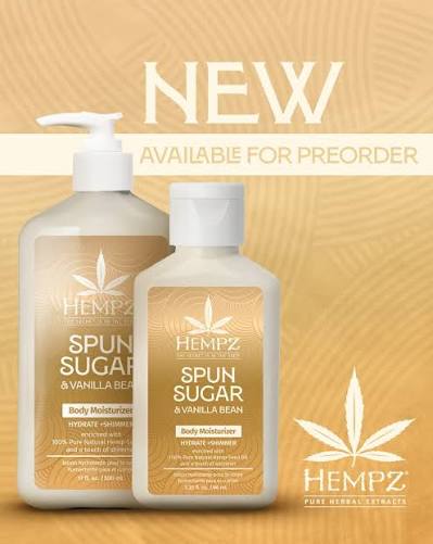 Hempz spun sugar & vanilla bean