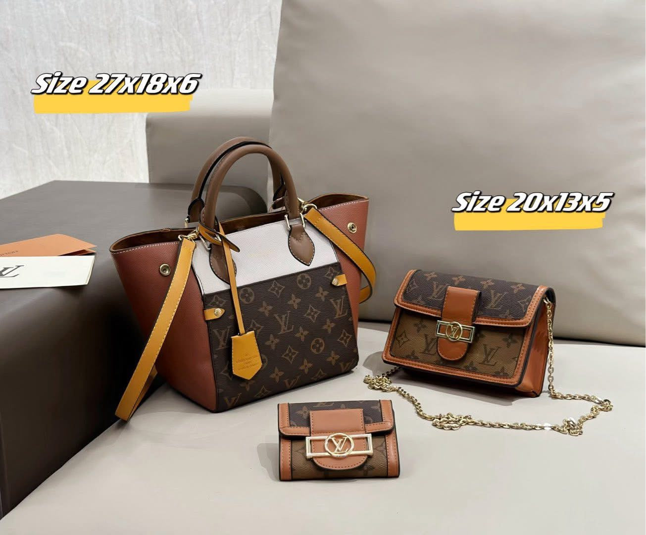 Lv bundle Pre-order shipping takes 3-6 weeks