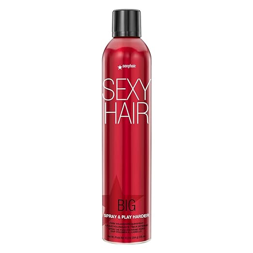 Sexy hair big spray & play harder