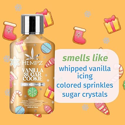 Hempz vanilla sugar cookie lotion 2.25oz
