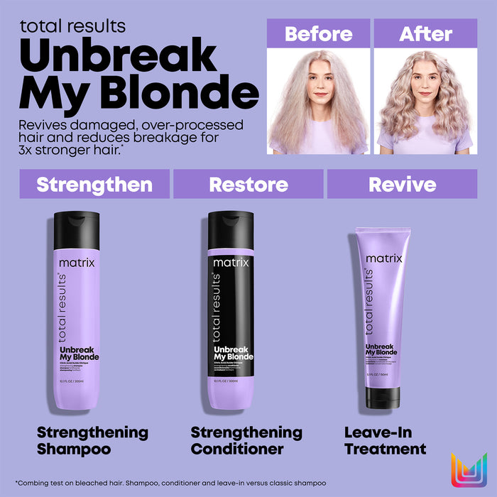 Unbreak my blonde leave in treatment