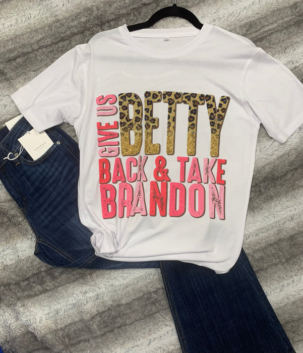 Give us Betty back graphic tee